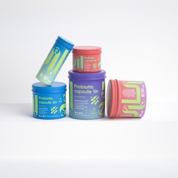 Wholesale Probiotic Aluminum Jars - Ready Stock Spray Paint