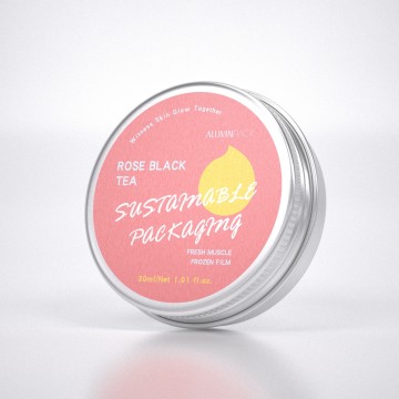 30 ml custom printing aluminum jar for hand cream