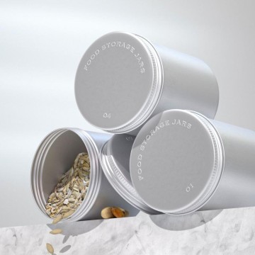 Custom Aluminum Sample Jars - Wholesale Options Available