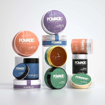 Lightweight Aluminum Jars for Men's Hair Wax - Eco-Friendly