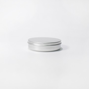150ml Round Metal Packing Container Aluminum Tin Jars for Cosmetics