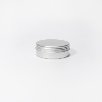 25mL Aluminum Jar with Screw Thread Lid