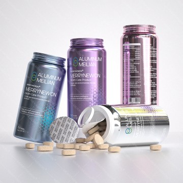 Eco-Friendly Aluminum Can Packaging for Vitamin Tablets