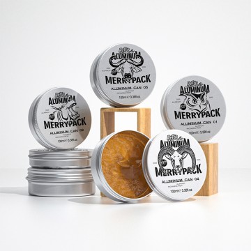 Custom Aluminum Jars for Hair Wax - Wholesale & Spot Orders