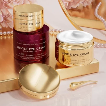 120ml Luxury Round Metal Packaging Container for Eye