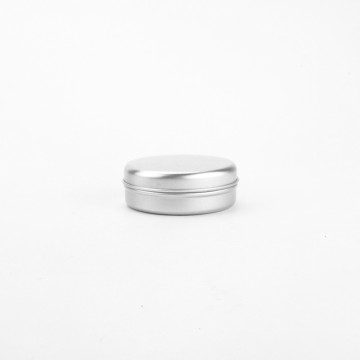 60ml Aluminum Cosmetic Packaging Container Aluminum Tin Jar with Lids