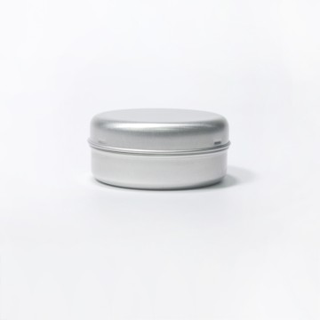 80ml Aluminum Cosmetic Packaging Container Aluminum Tin Jar with Lids