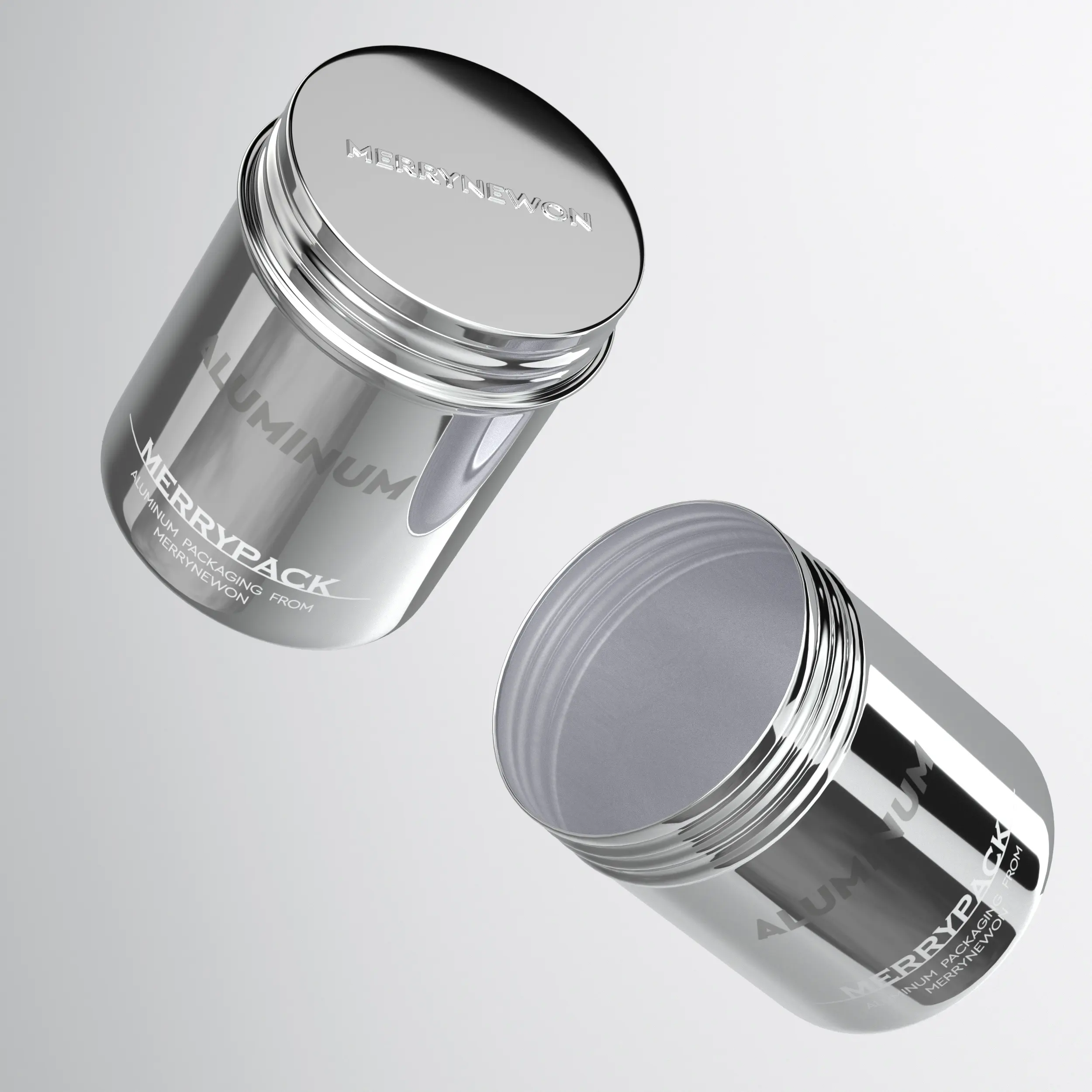 Aluminum Cream Jar Hair Wax Packaging