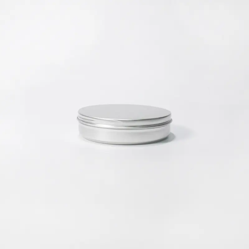 150ml Round Metal Packing Container Aluminum Tin Jars for Cosmetics