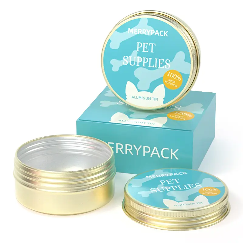 Customized Aluminum Pet Cream Jar - Wholesale Packaging Solution