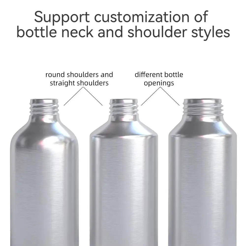 aluminum bottle with tamper seal