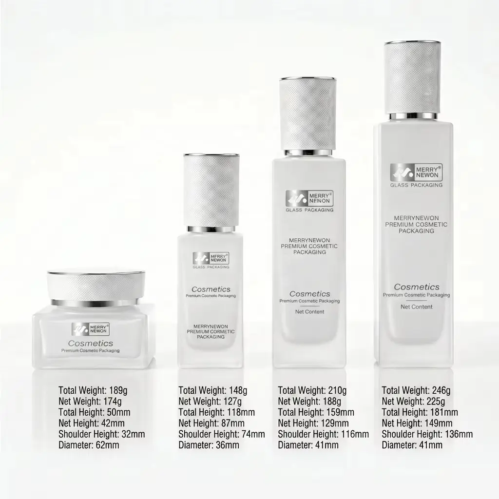 hotel amenity glass bottles