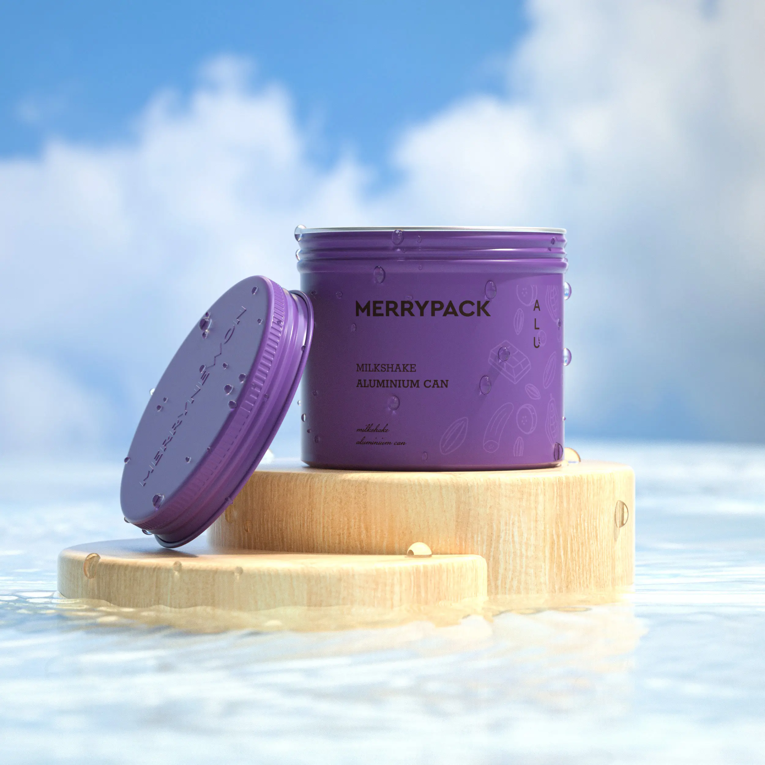 Meal Replacement Powder Acai Powder Containers.webp