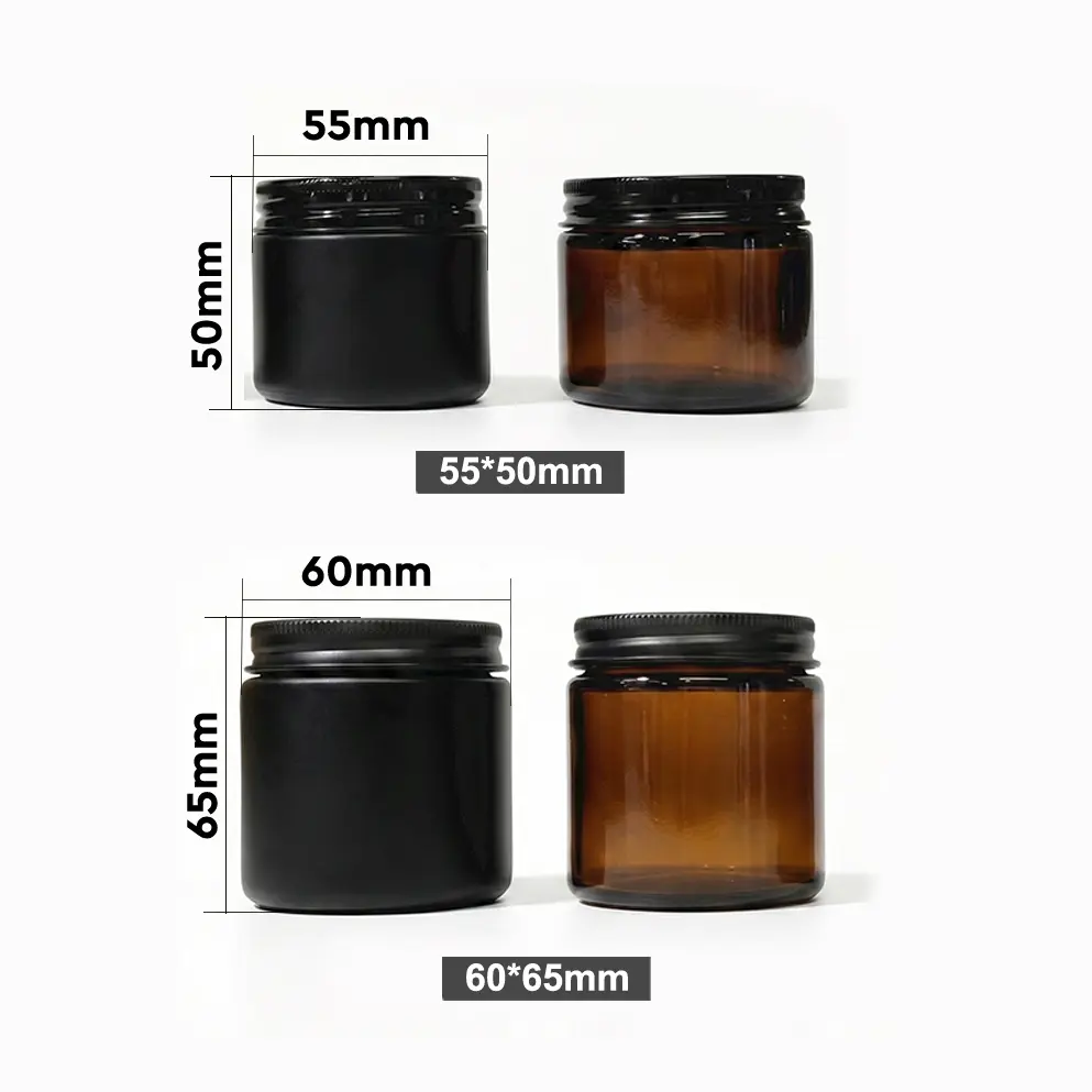 100g glass jar