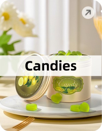 candy aluminum jar