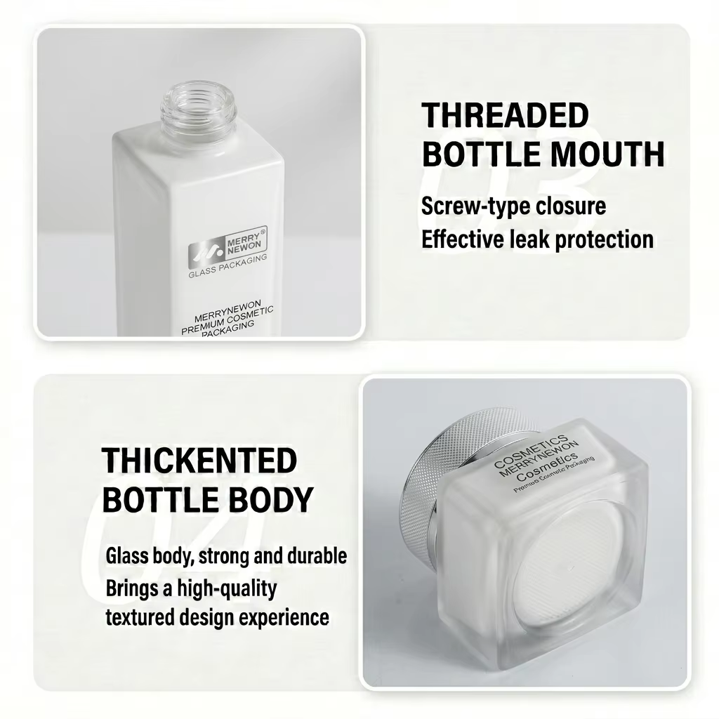 glass packaging for indie brands