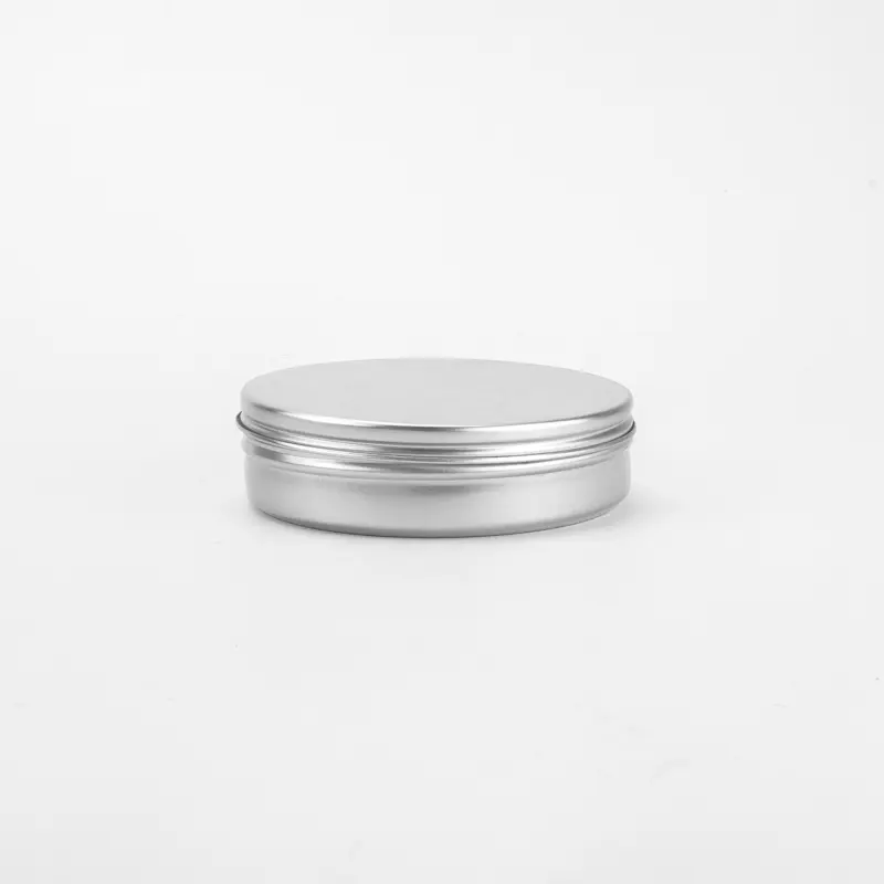 150ml Round Metal Packing Container Aluminum Tin Jars for Cosmetics