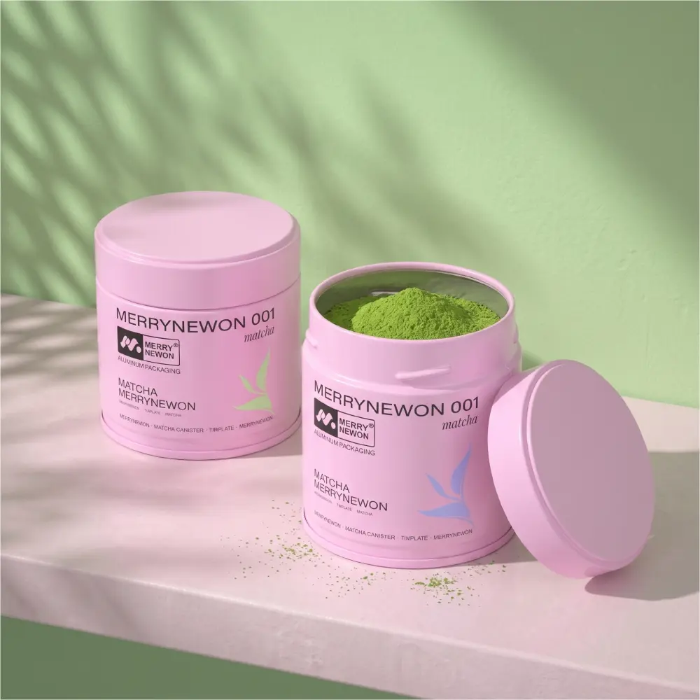 Airtight Matcha Tea Canister | Food Grade Tinplate Manufacturer
