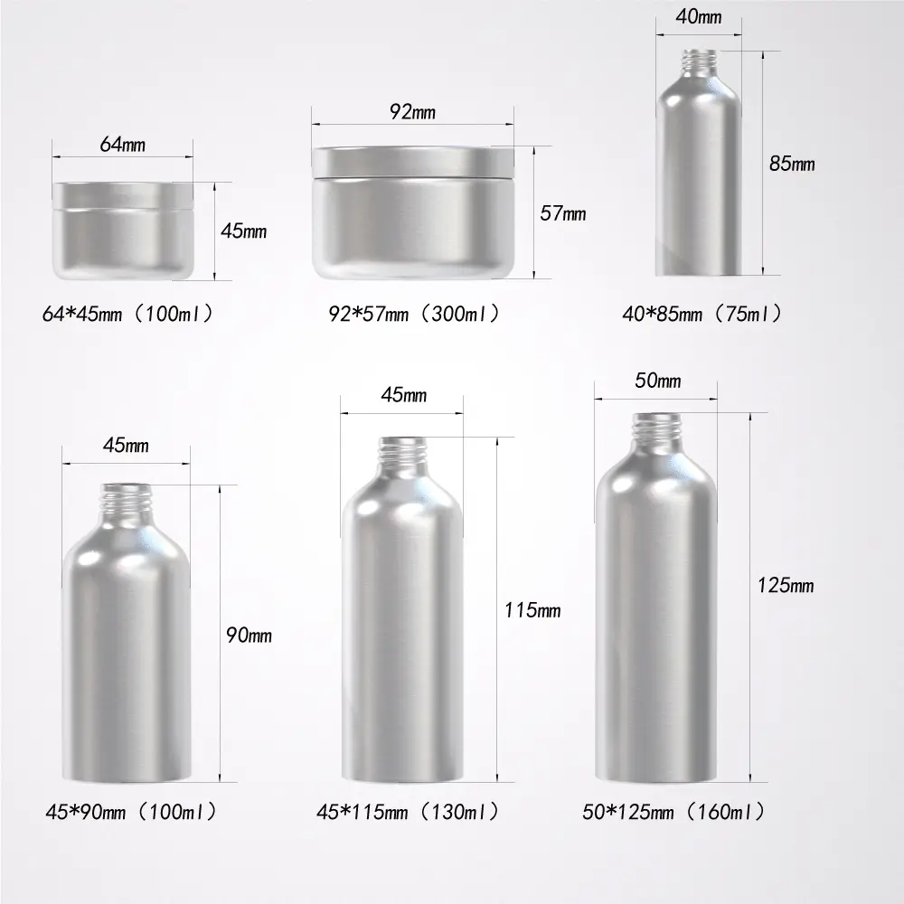 aluminum bottle with disc cap